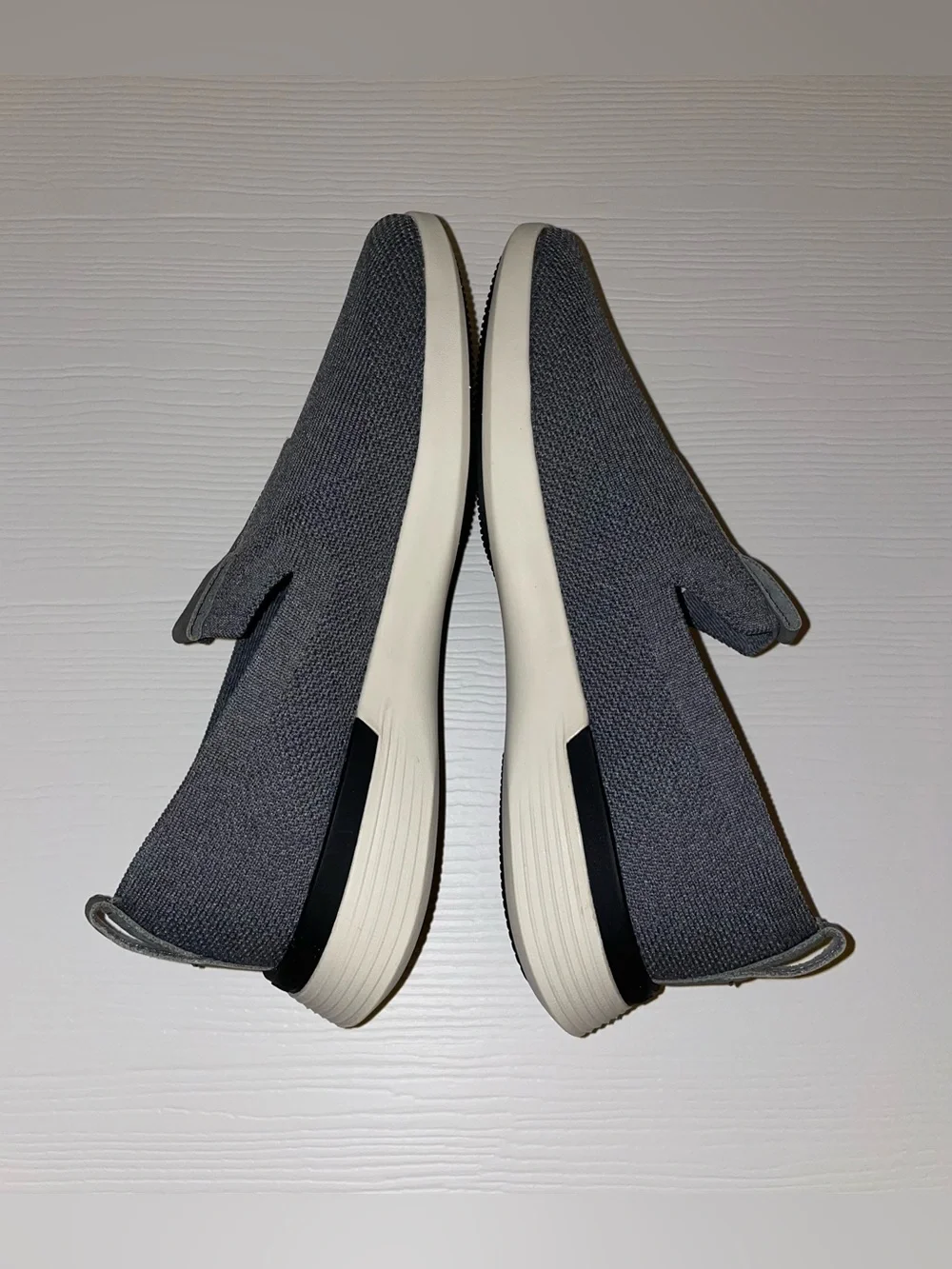 Wolf & Shepherd SwiftKnit Loafer in Gray White Unisex Mens 7 Womens 9 New No Box